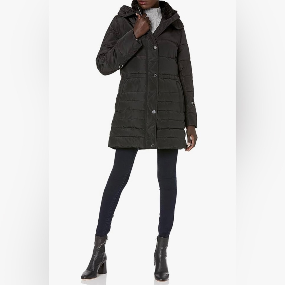 $250 Retail - Rachel Roy NWT Puffer Jacket S Black